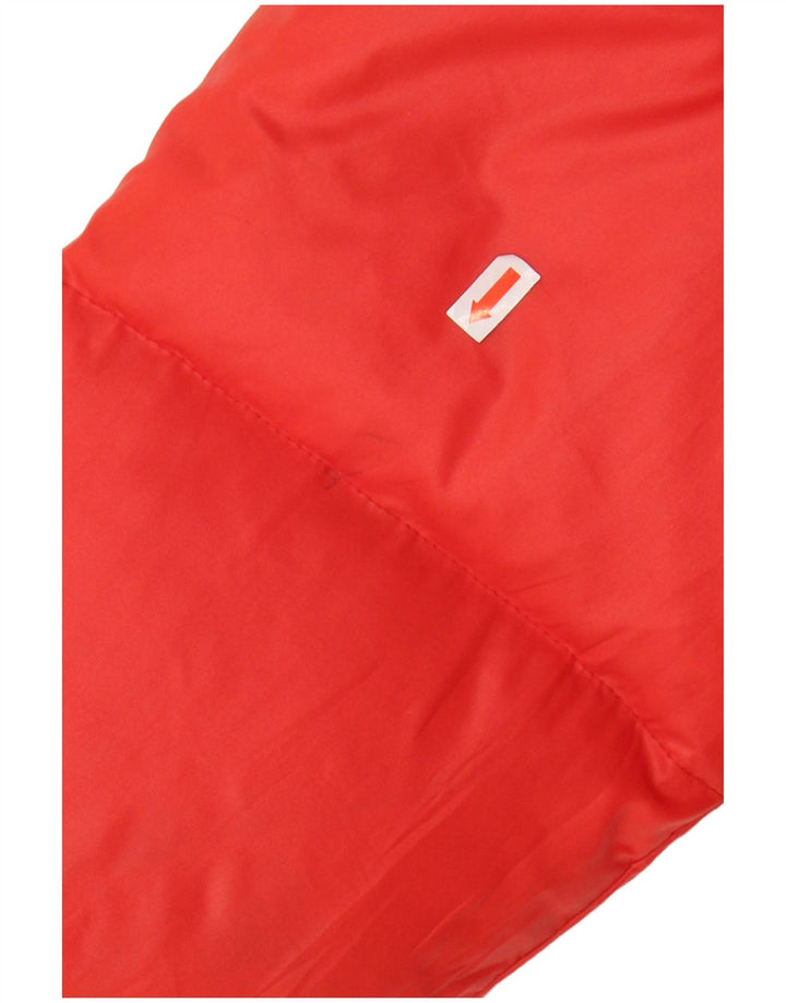 MC ROSS Mens Loose Fit Padded Jacket IT 44 XS Red Polyamide