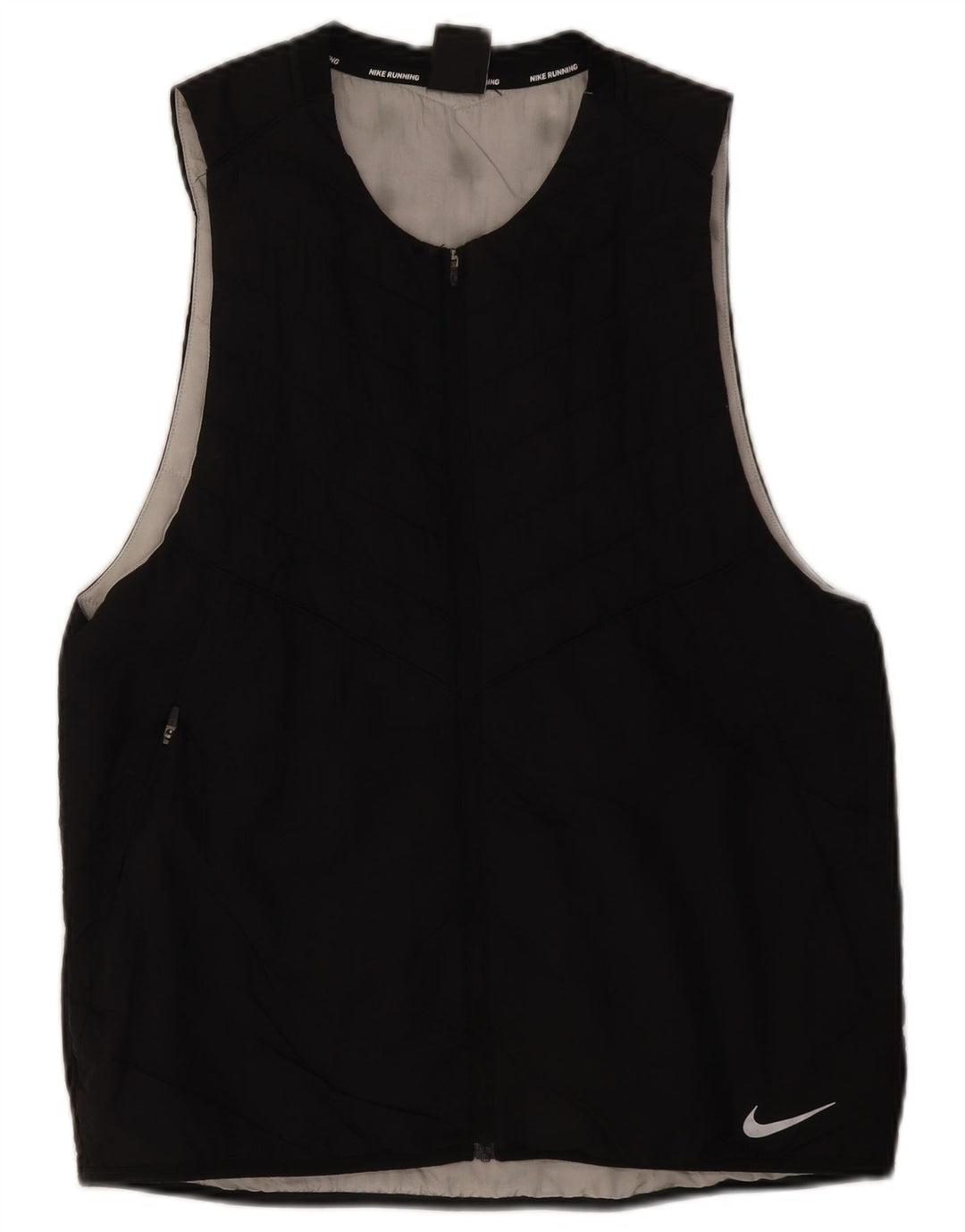 Nike Running Gilet UK 38 Medium Sort Nylon