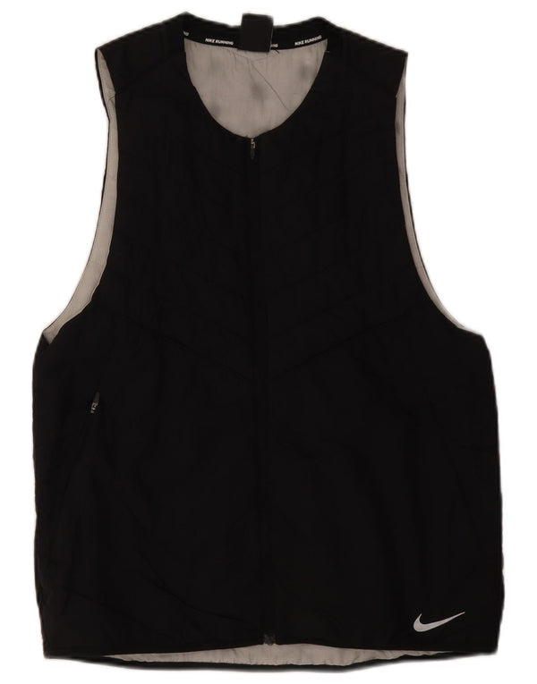 Nike Running Gilet UK 38 Medium Sort Nylon