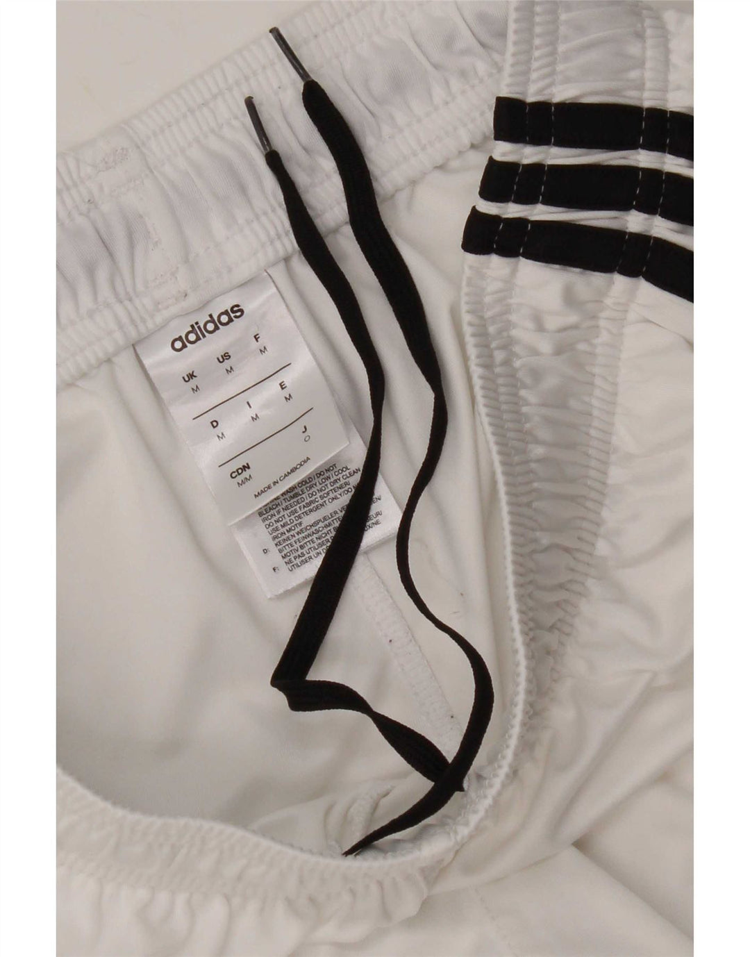 Adidas Womens Climalite Sportshorts UK 12 Medium White Polyester
