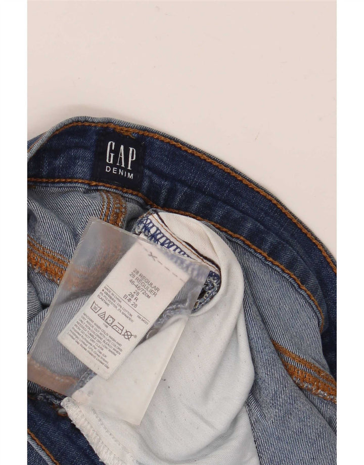 Gap Dame Skinny Jeans W28 L30 Blå Bomuld