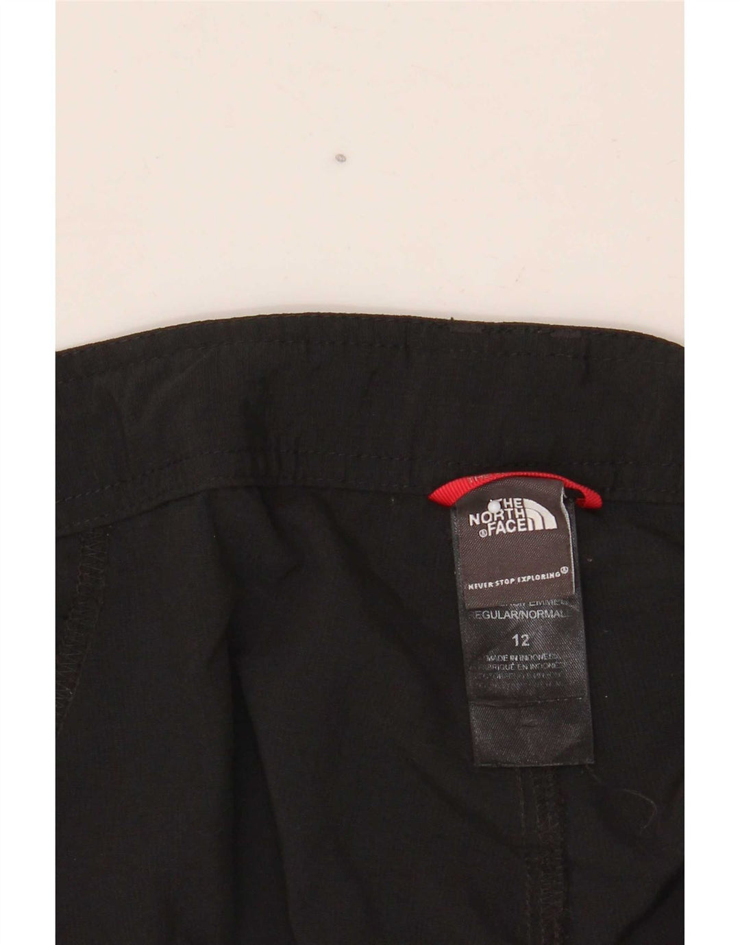 The North Face Dame Cargo Shorts US 12 Large W34 Black Nylon