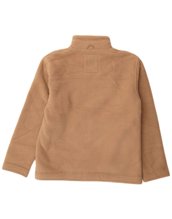 MARKS & SPENCER Herre Blue Harbor Sherpa Fleecejakke UK 38 Medium Beige