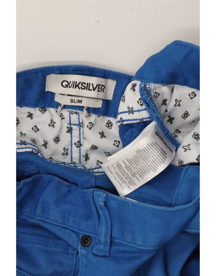 Quiksilver Dame Slim Jeans W28 L29 Blå Bomuld