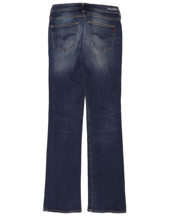 Replay Dame Bootcut Jeans W27 L34 Blå Bomuld