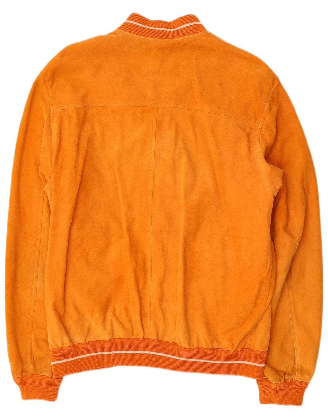 Mabrun Herre Ruskind Bomber Jacket IT 50 Large Orange Læder