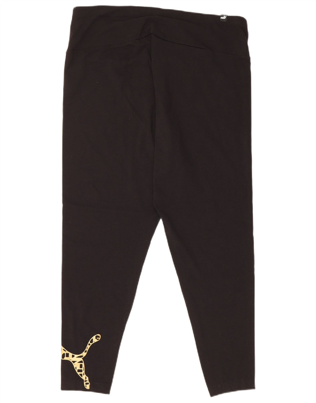 PUMA Grafiske Leggings til kvinder UK 18 XL Sort bomuld