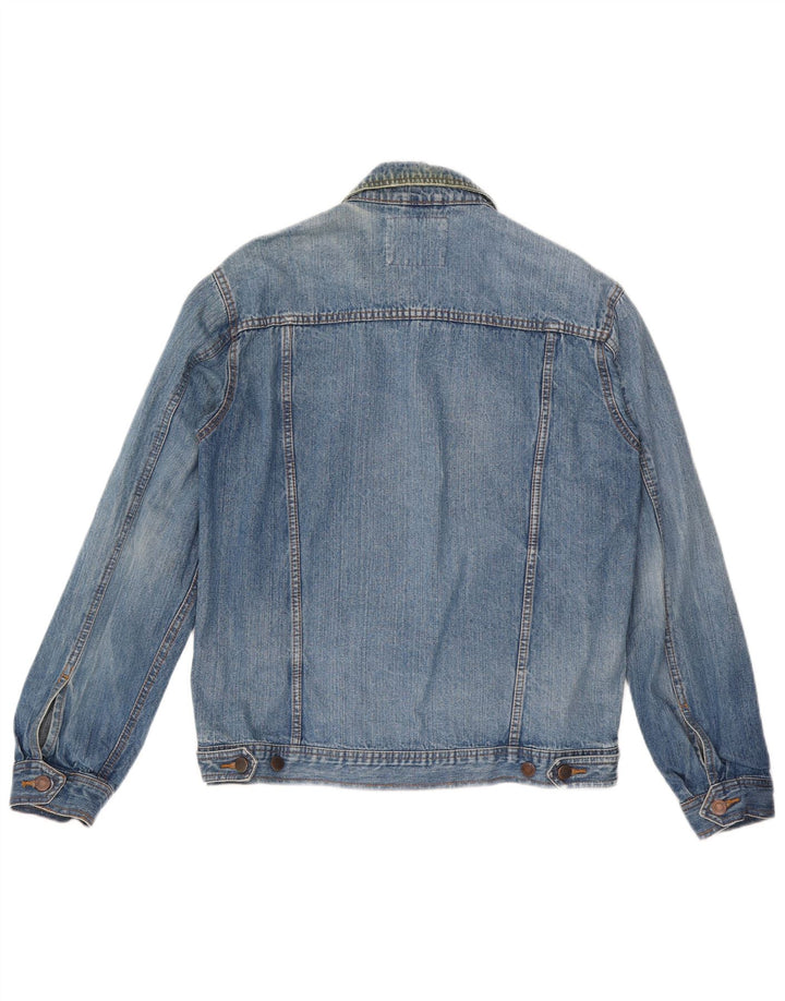John Baner Herre denimjakke UK 38 Medium Blue Cotton