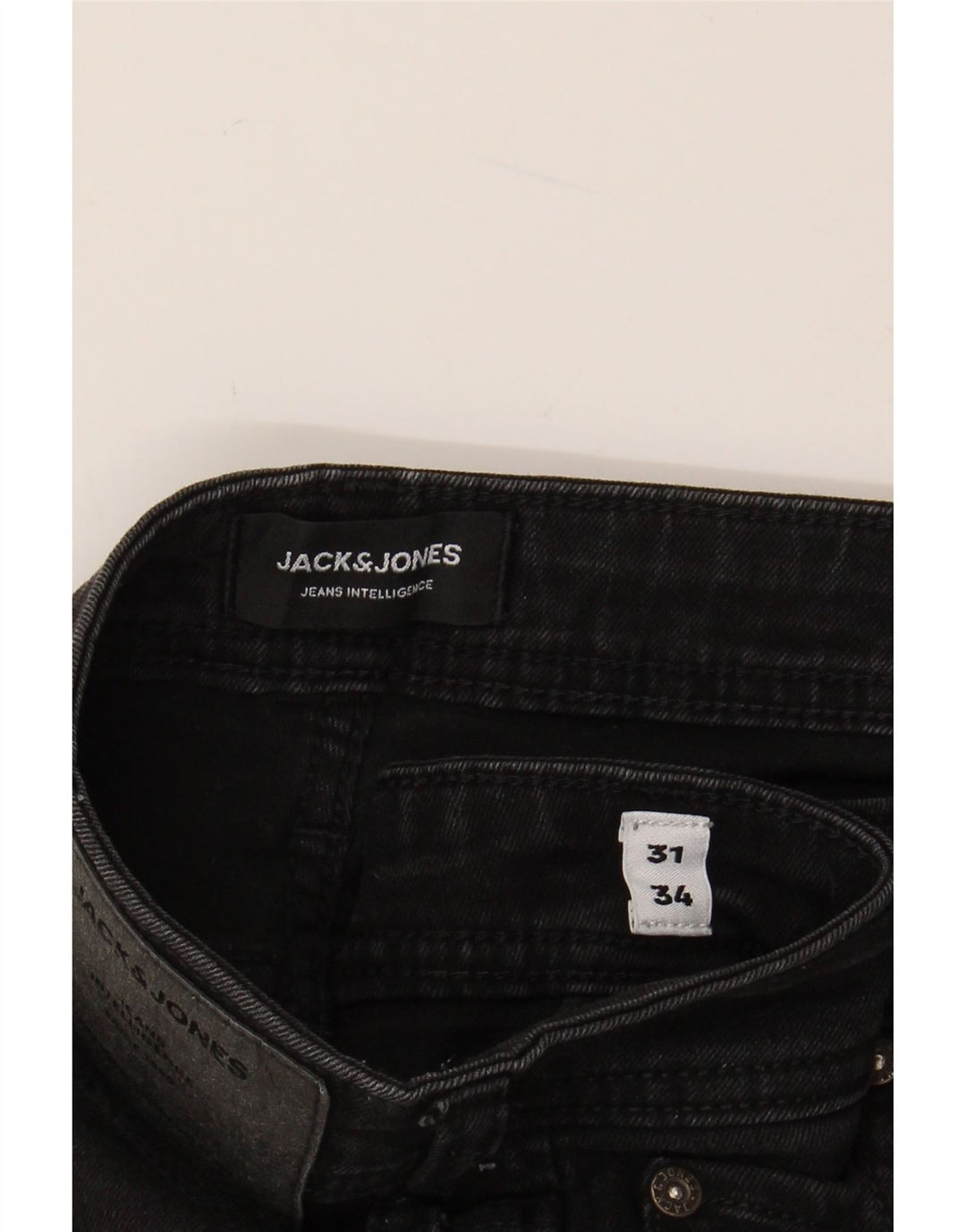 JACK & JONES Skinny Jeans til mænd W31 L34 Sort