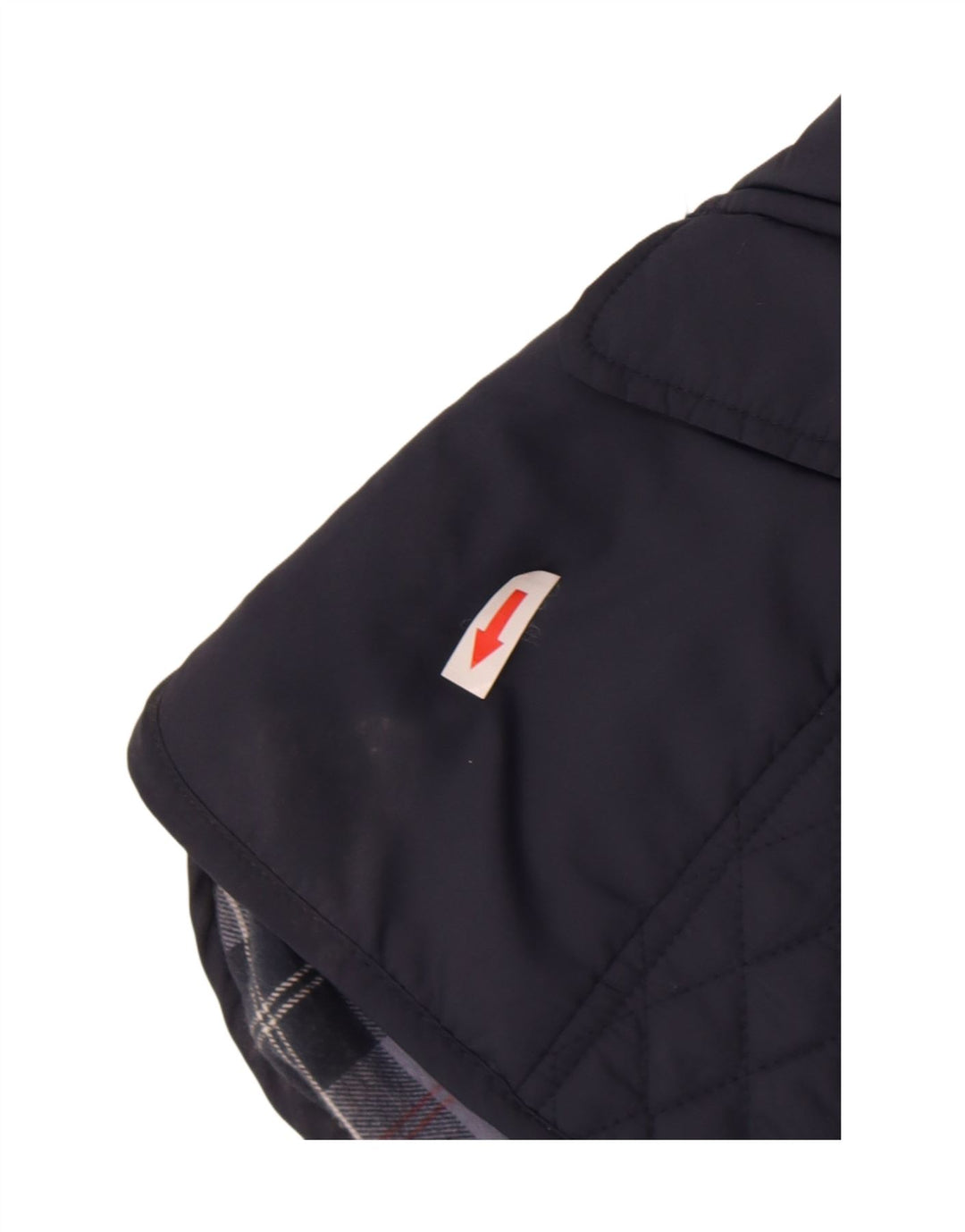Musto Dame Quiltet Jakke UK 8 Small Navy Blue Polyester