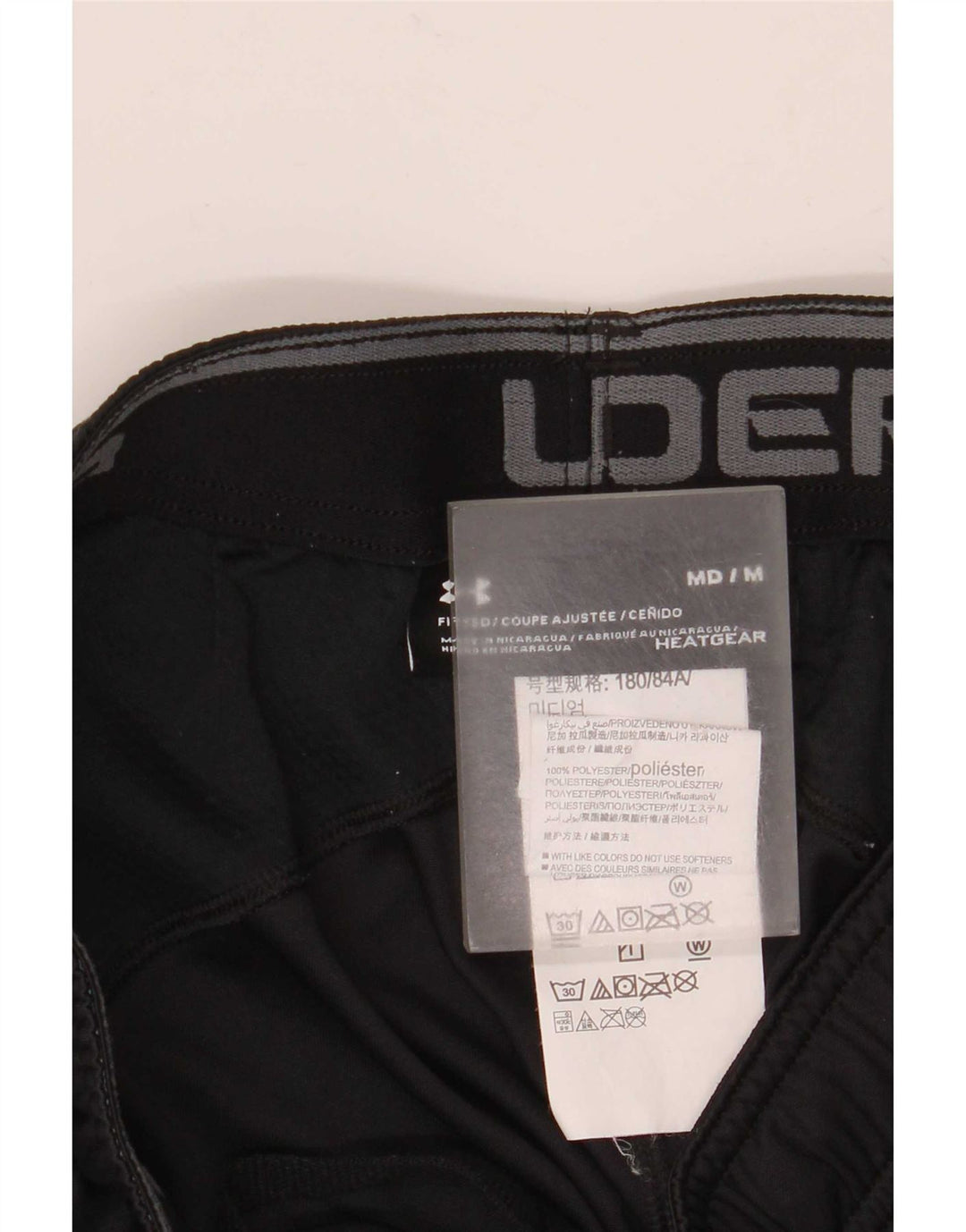 Under Armour Herre Sportshorts Medium Sort Polyester