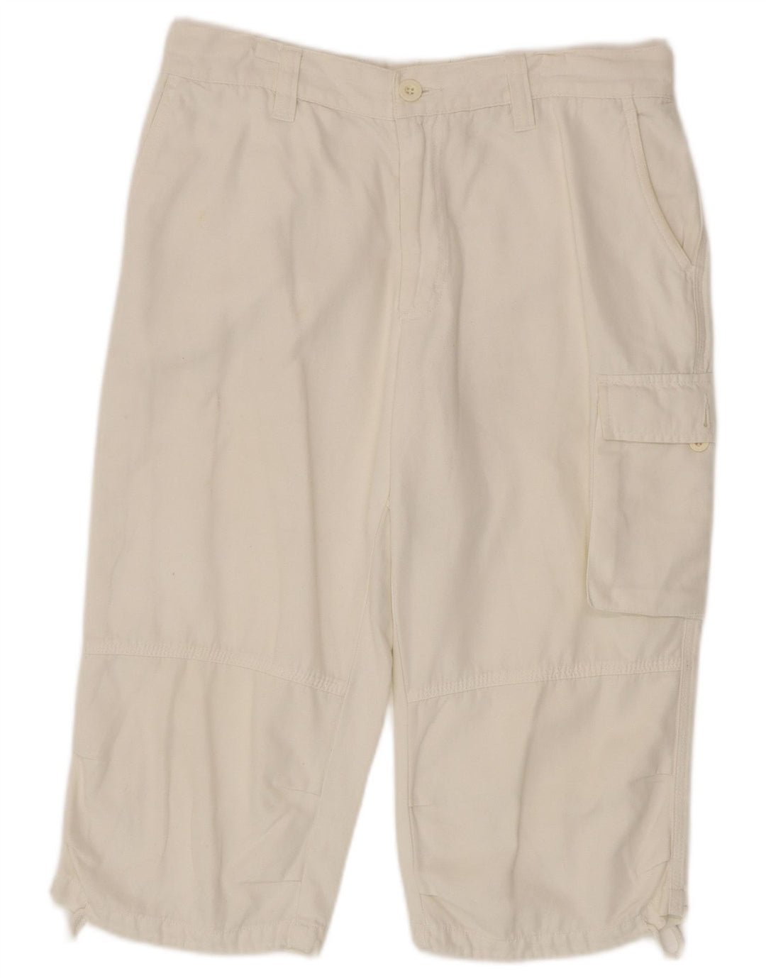 North Sails Herre Cargo Bermuda Shorts IT 46 Small W32 Hvid Bomuld