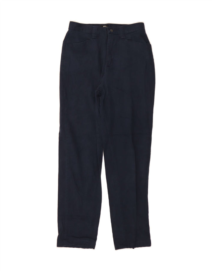LEE Womens Tapered Casual Trousers W27 L30 Navy Blue Vintage Lee and Second-Hand Lee from Messina Hembry 
