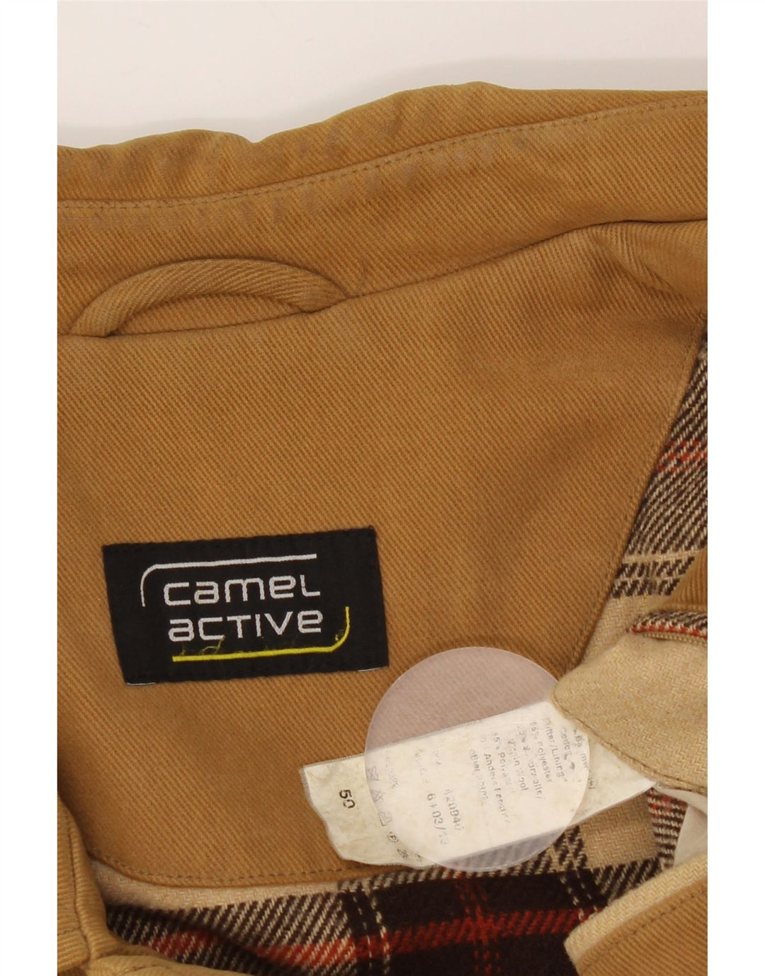 CAMEL ACTIVE Bomberjakke til mænd IT 50 Stor brun bomuld