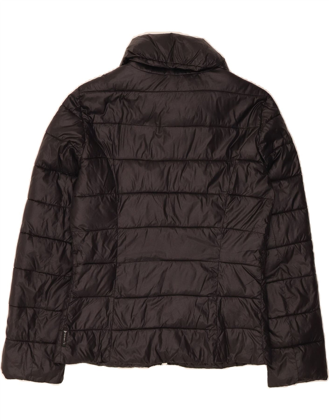 ARMANI JEANS Womens Padded Jacket US 10 Large Black Polyamide Vintage Armani Jeans and Second-Hand Armani Jeans from Messina Hembry 