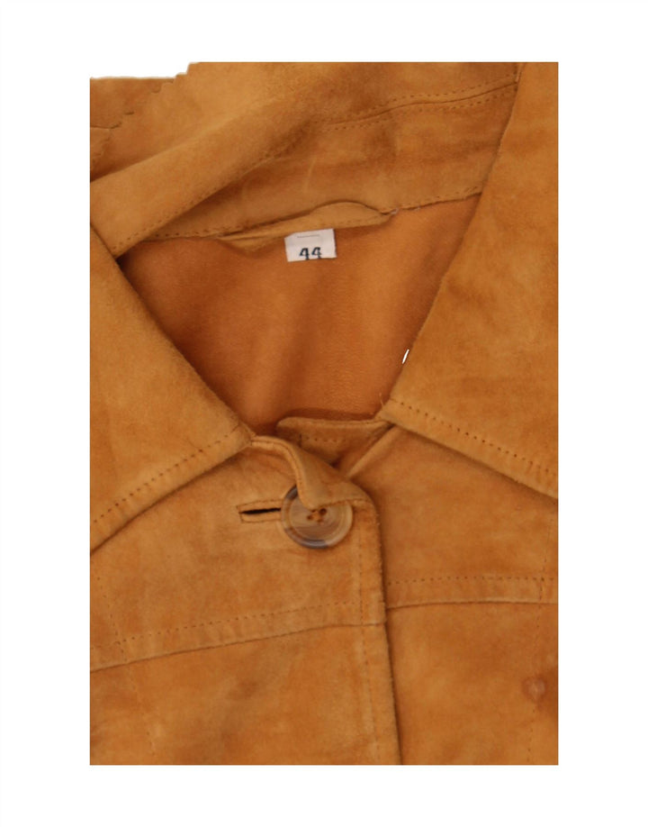 CONBIPEL Womens Suede Jacket IT 44 Medium Brown Leather Vintage Conbipel and Second-Hand Conbipel from Messina Hembry 