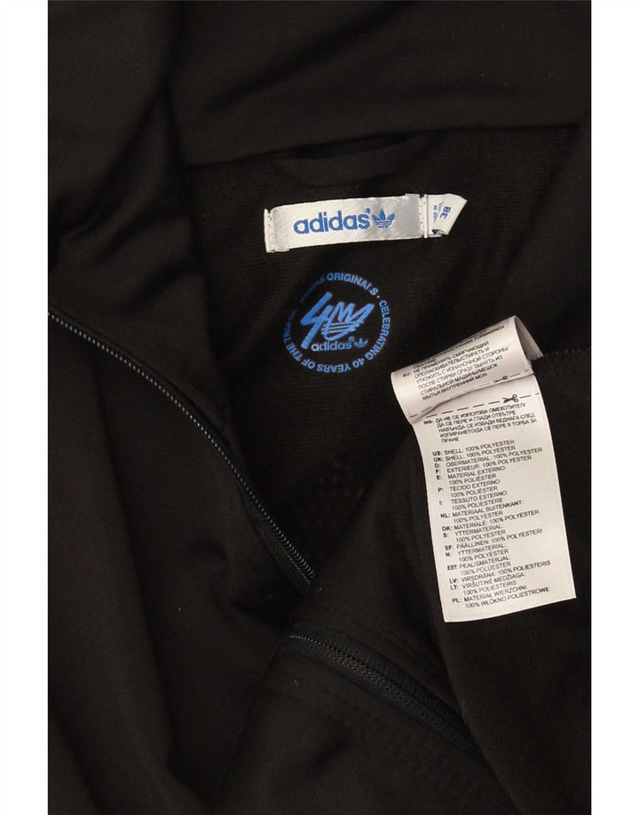 Adidas Grafisk træningsdragt topjakke til kvinder IT 38 XS Sort polyester
