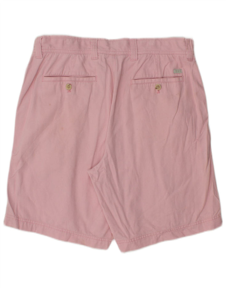 IZOD Chino Shorts til mænd W34 Large Pink Bomuld
