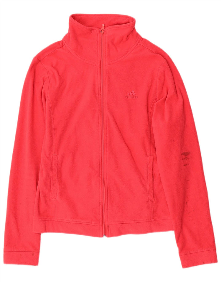 ADIDAS Dame Clima 365 Fleecejakke UK 12 Medium Pink Polyester
