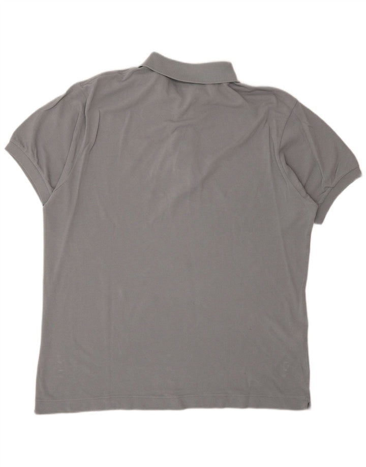 LACOSTE Poloskjorte til mænd str. 6 XL Grå bomuld