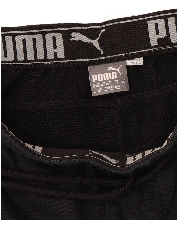 PUMA Træningsdragt bukser til mænd Joggers Large Sort