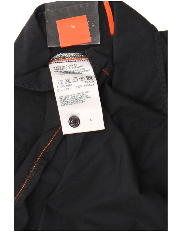 Hugo Boss Herreskjorte Medium Sort Bomuld