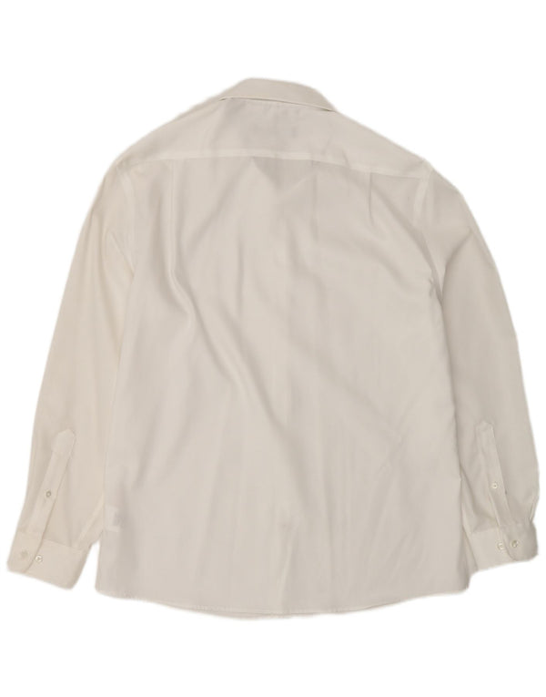 Tommy Hilfiger Herre Slim Fit skjorte str. 16 Large White