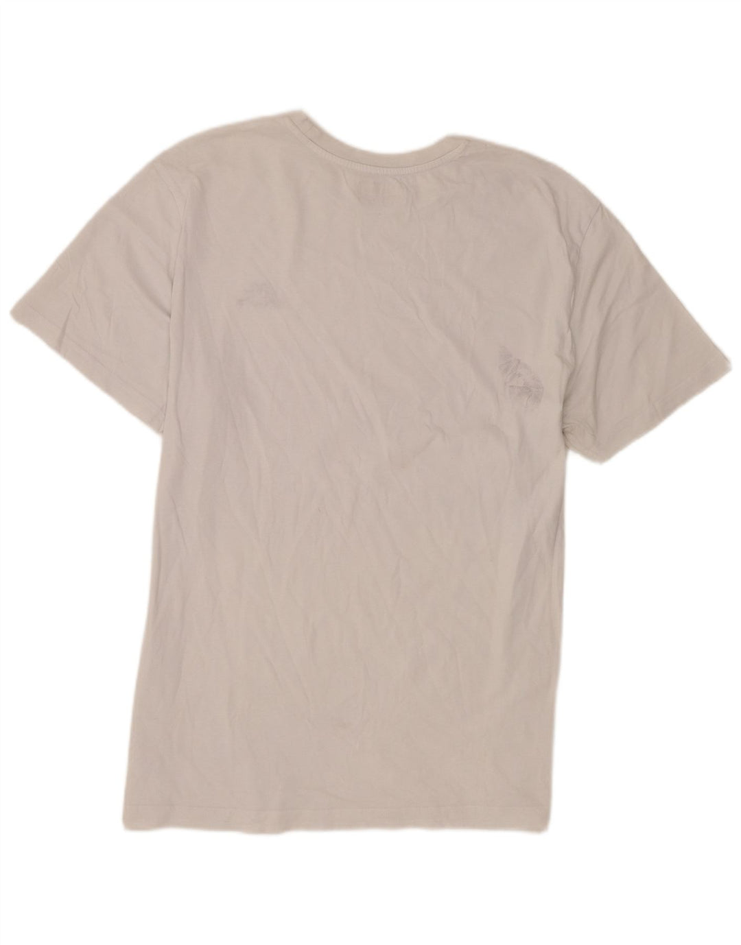 Kappa Herre T-Shirt Top 2XL Hvid Bomuld