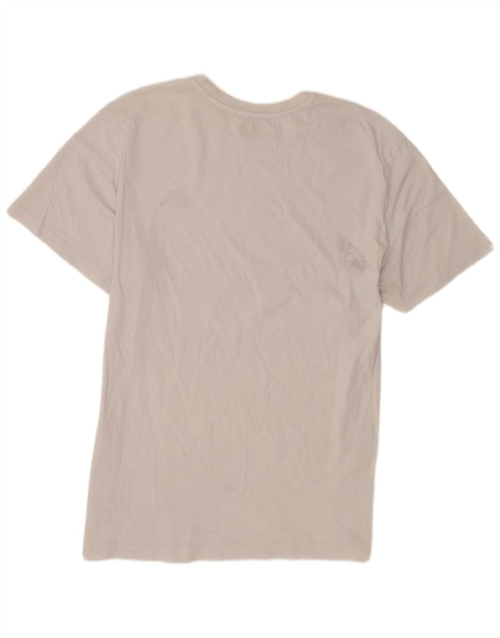 Kappa Herre T-Shirt Top 2XL Hvid Bomuld