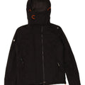 SUPERDRY vindjakke til kvinder med hætte vindjakke UK 10 Small Black