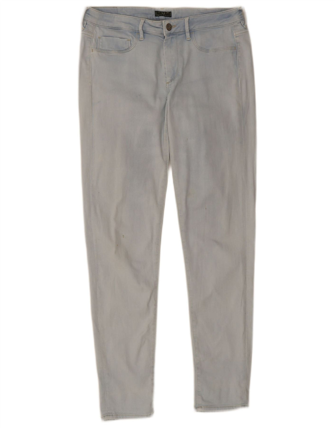 Fred Perry Dame Skinny Jeans W30 L30 Blå Bomuld