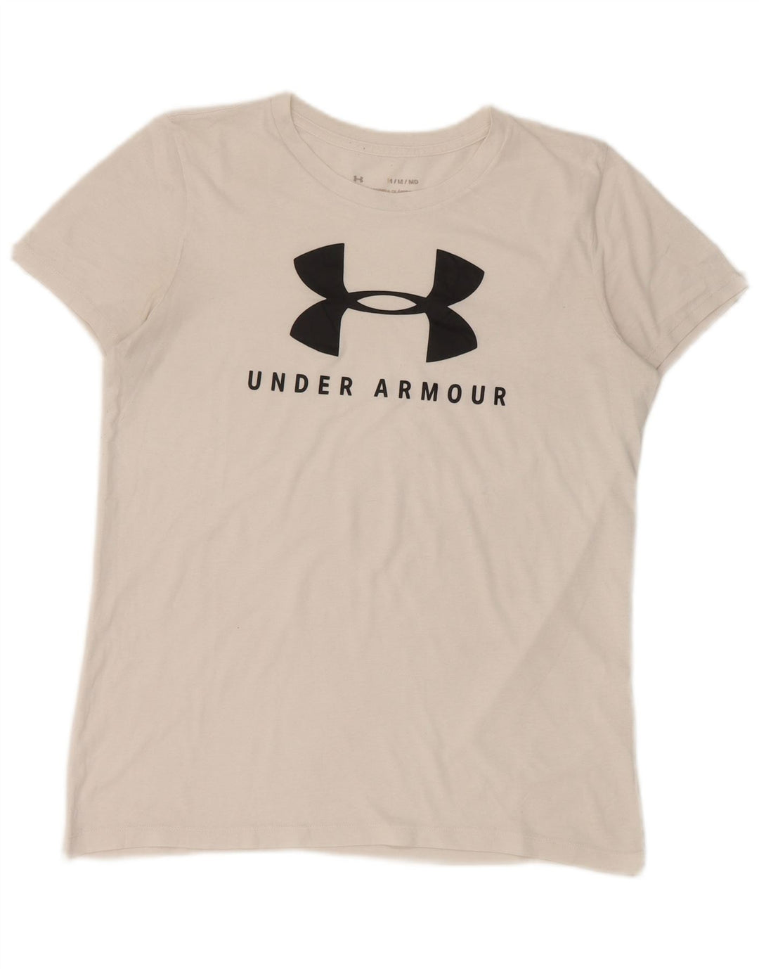 Under Armour Herre grafisk T-shirt Top Medium White