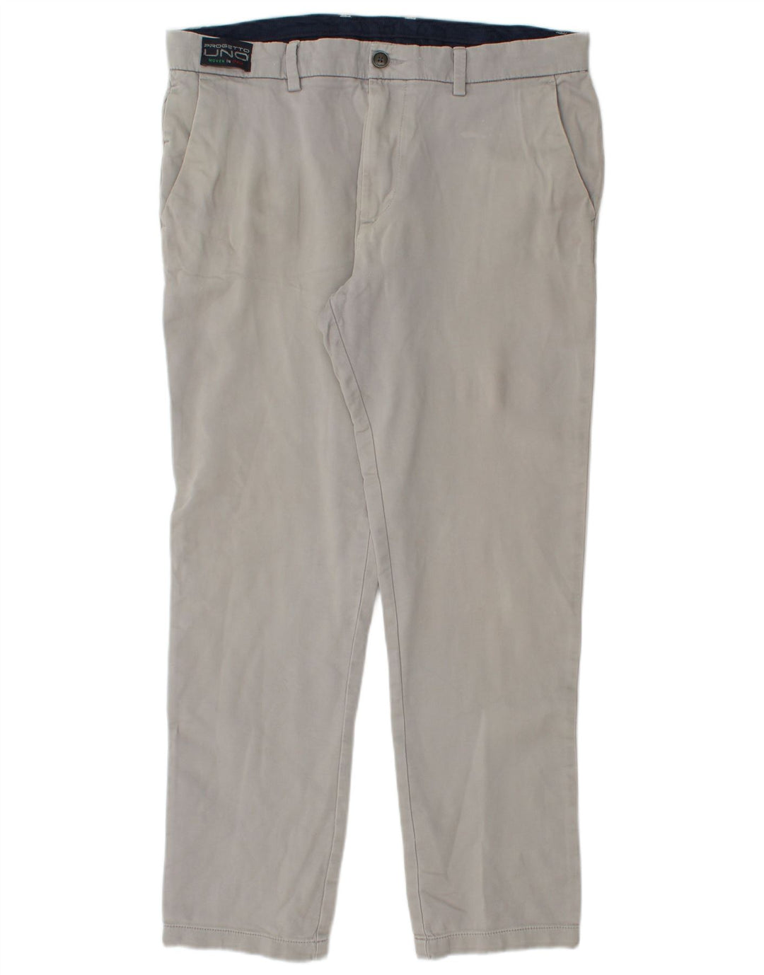 Marks & Spencer Herre Regular Fit Chinobukser W36 L31 Grå Bomuld
