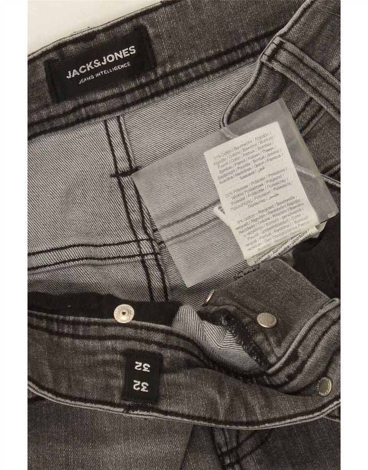 Jack & Jones Herre Slim Jeans W32 L32 Grå Bomuld