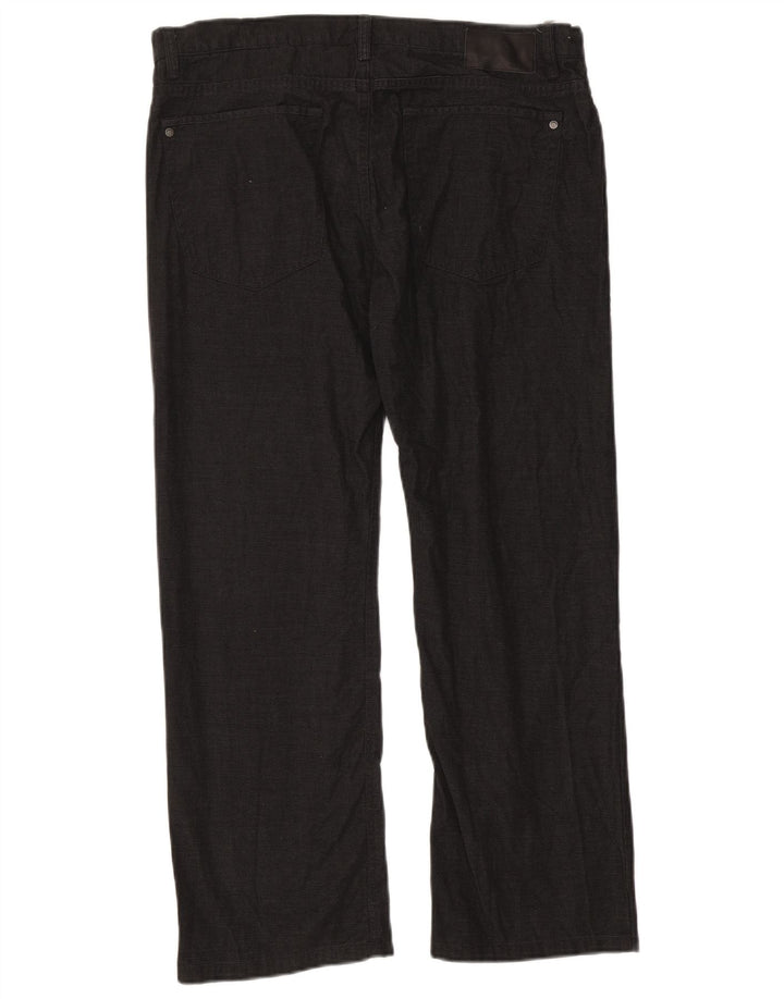 Marks & Spencer Herre Autograf Lige Casual Bukser W38 L29 Sort