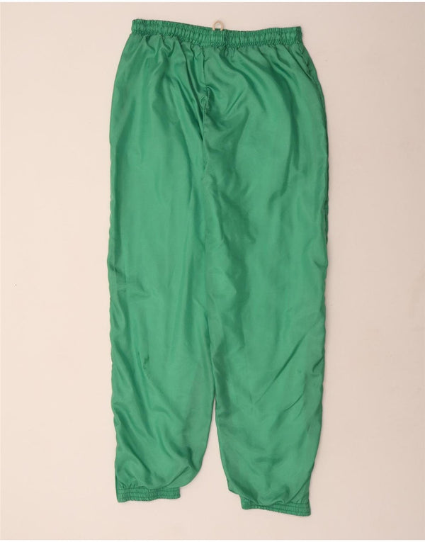 Vintage træningsdragt bukser til mænd Joggers store grønne nylon