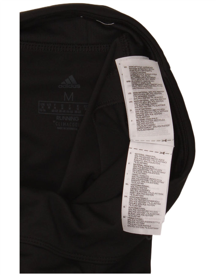 Adidas Womens Climacool Leggings UK 12/14 Medium Black Polyester