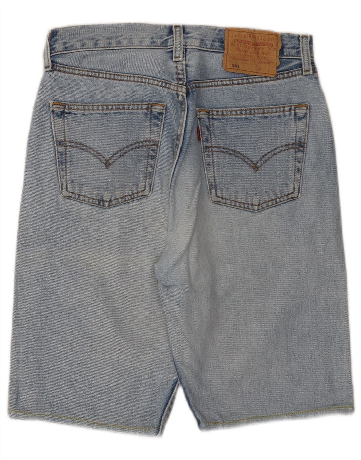 Levi's Herre 501 denimshorts W29 mellemblå bomuld