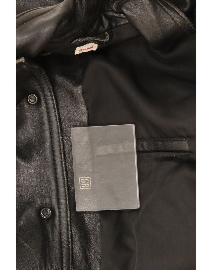 Vintage herre læderjakke UK 38 Medium Black