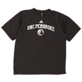 Adidas Herre UNC Pembroke Grafisk T-Shirt Top Stor Sort Polyester