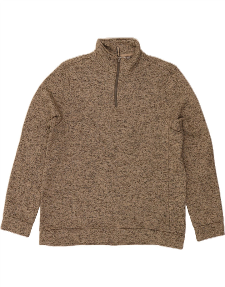 MOUNTAIN WAREHOUSE Mens Big & Tall Sweatshirt Jumper XL Beige Flecked Vintage Mountain Warehouse and Second-Hand Mountain Warehouse from Messina Hembry 