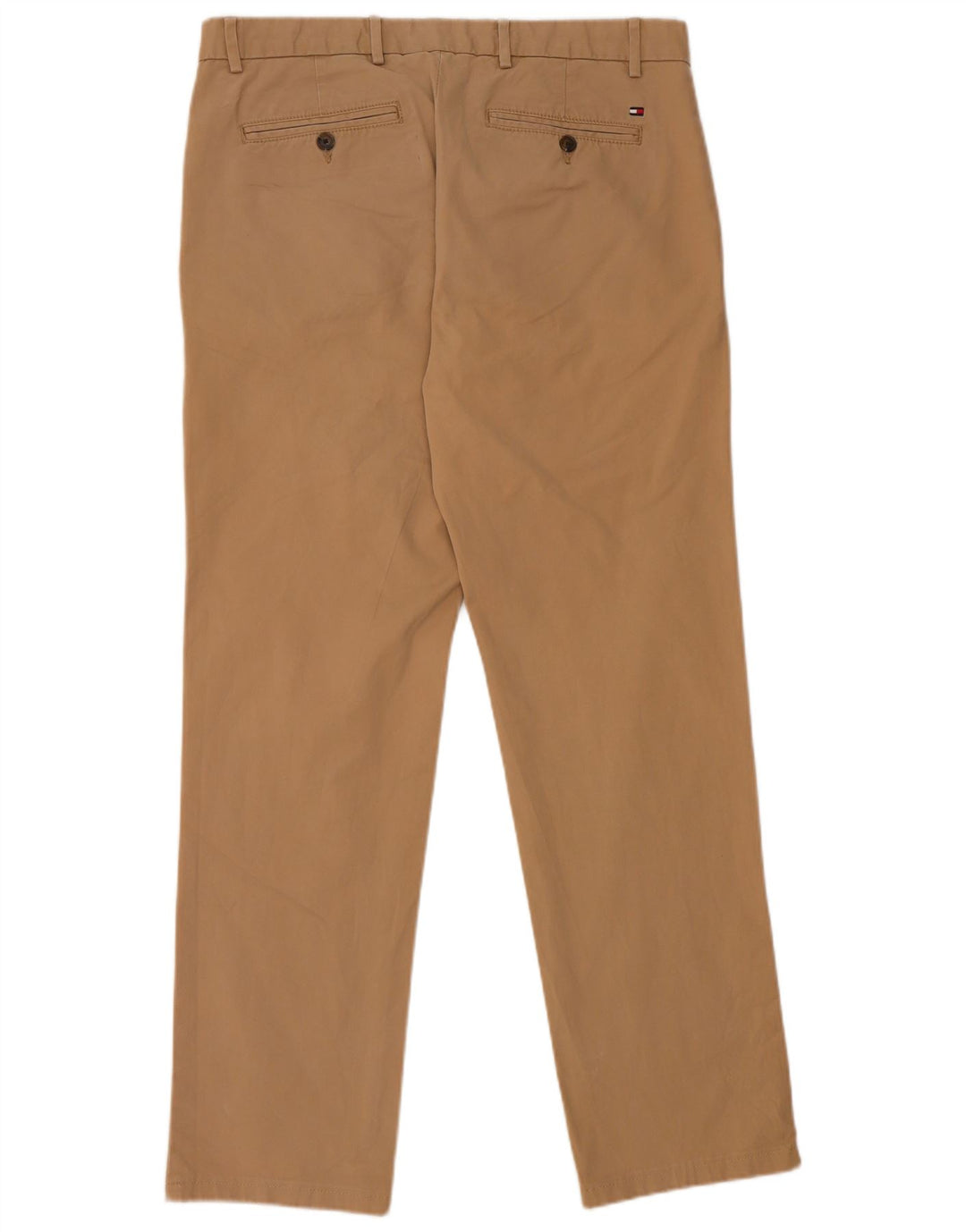 Tommy Hilfiger Herre Lige Chino Bukser W34 L34 Beige