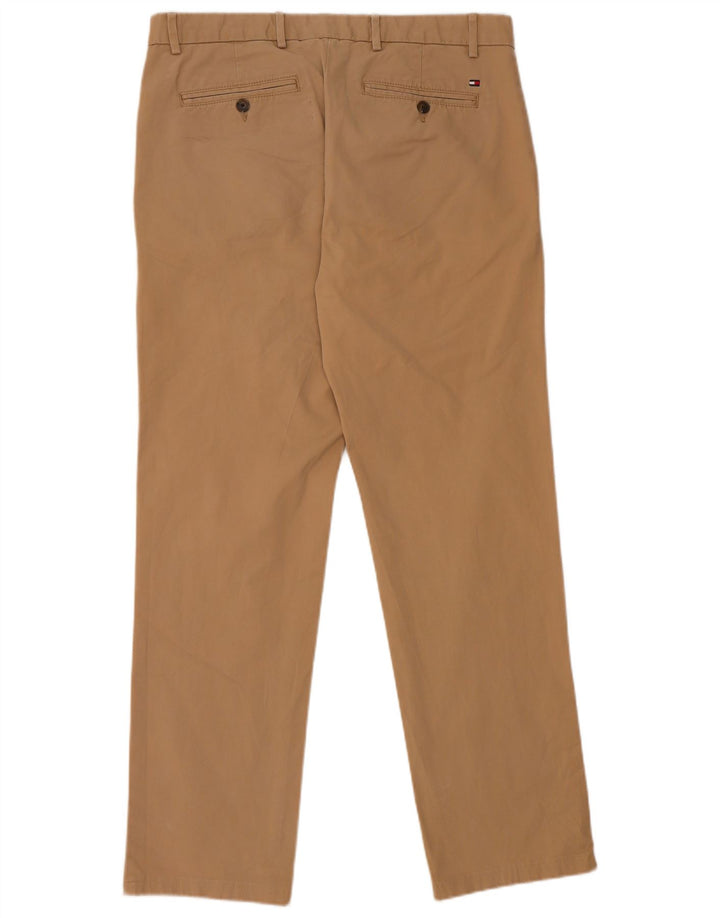Tommy Hilfiger Herre Lige Chino Bukser W34 L34 Beige