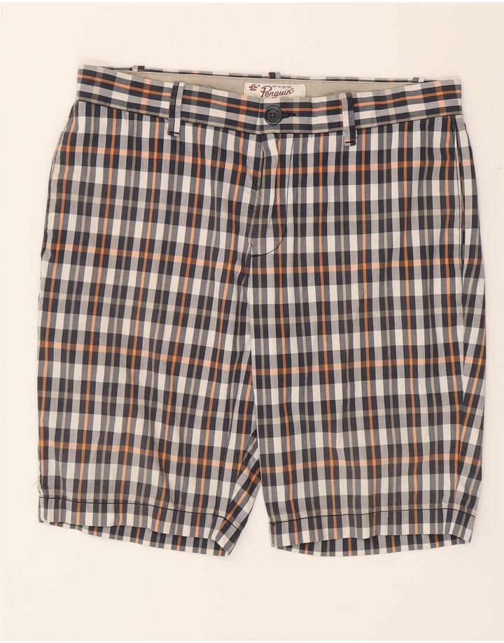 Penguin Herre Chino Shorts W32 Medium Flerfarvet ternet bomuld