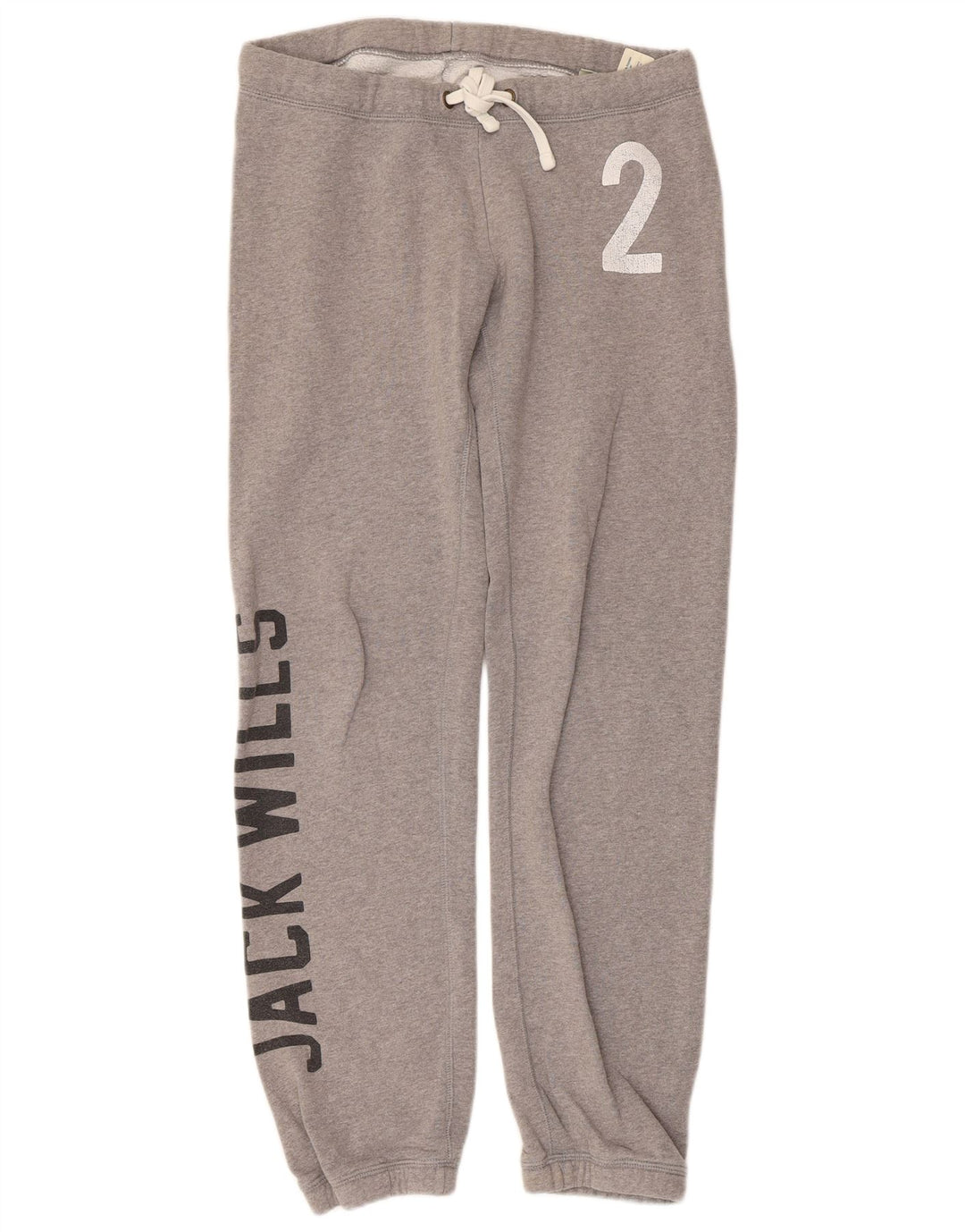 JACK WILLS Grafisk træningsdragt til kvinder Joggers UK 8 Small Grey
