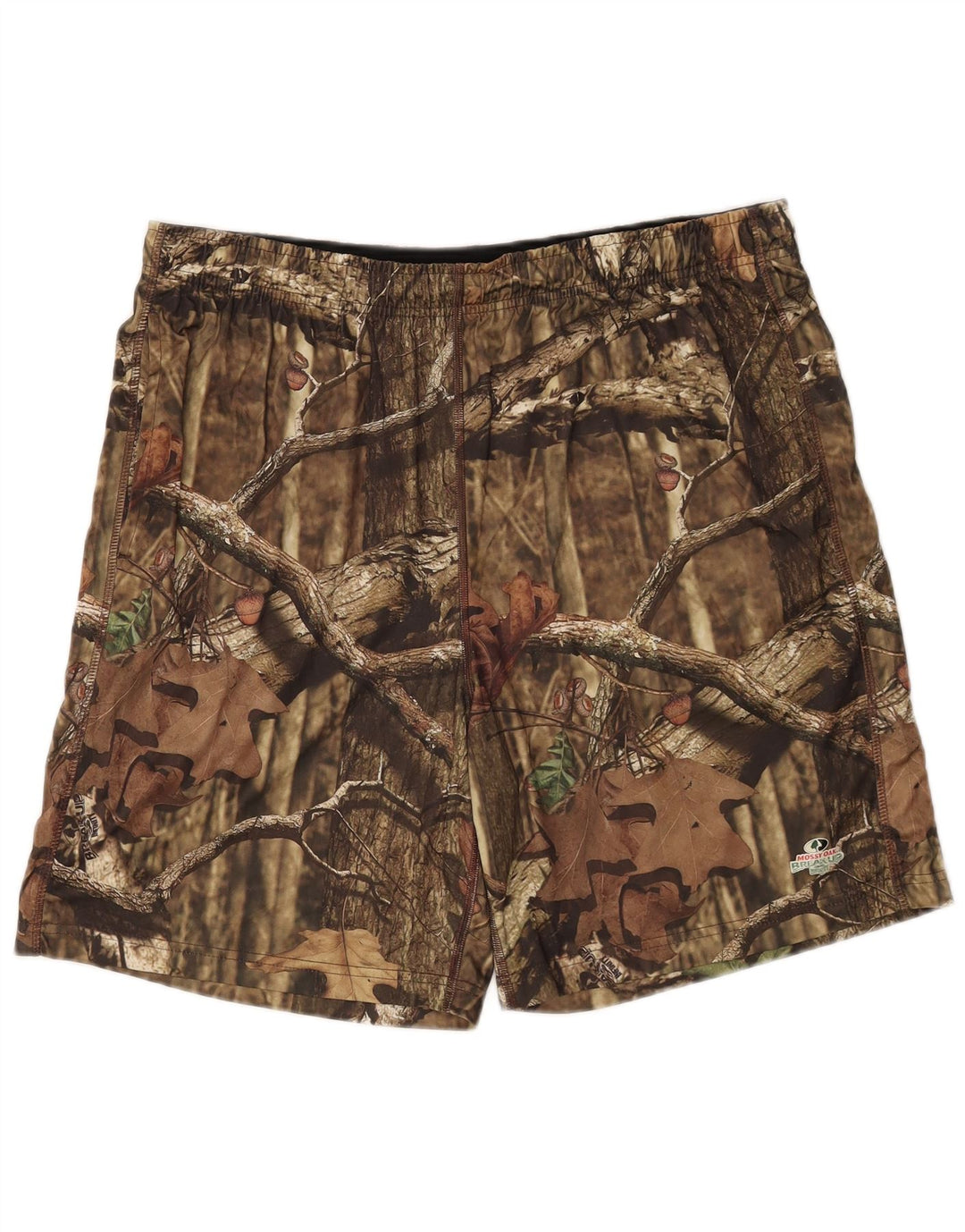 Russell Athletic Herre Mossy Oak Sports Shorts Store brune polyester