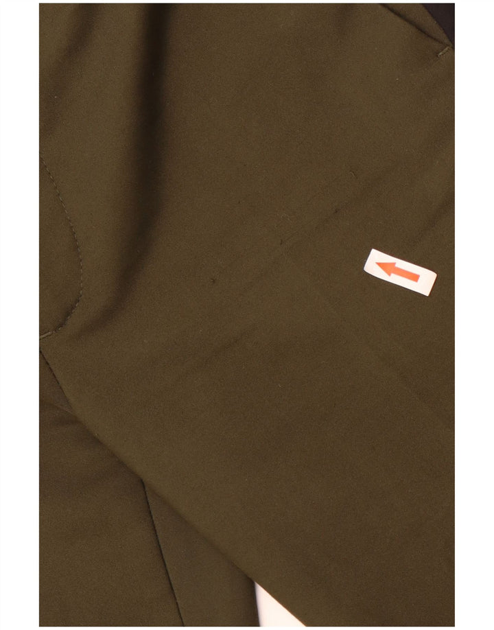 Zara Dame Slim Chino Bukser Medium W28 L29 Khaki Bomuld