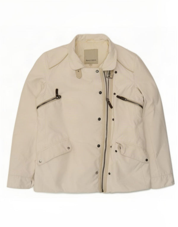 Henry Cottons Kvinder Utility Jacket IT 46 Large White Polyester