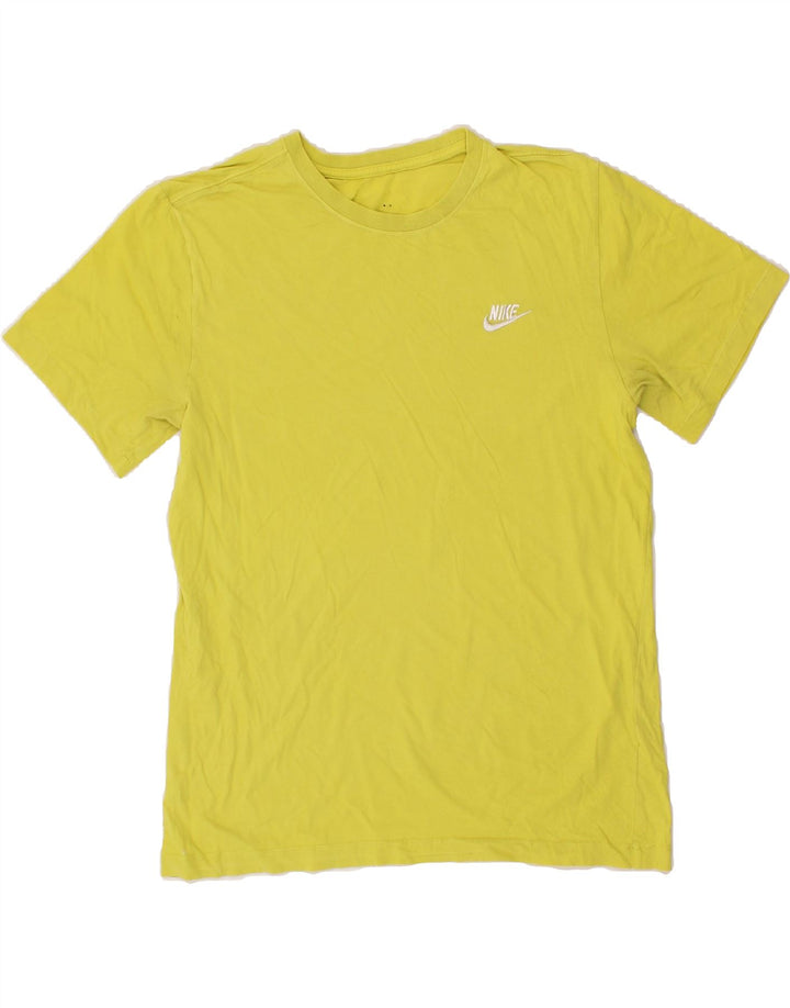 NIKE Mens T-Shirt Top Medium Yellow Cotton Vintage Nike and Second-Hand Nike from Messina Hembry 