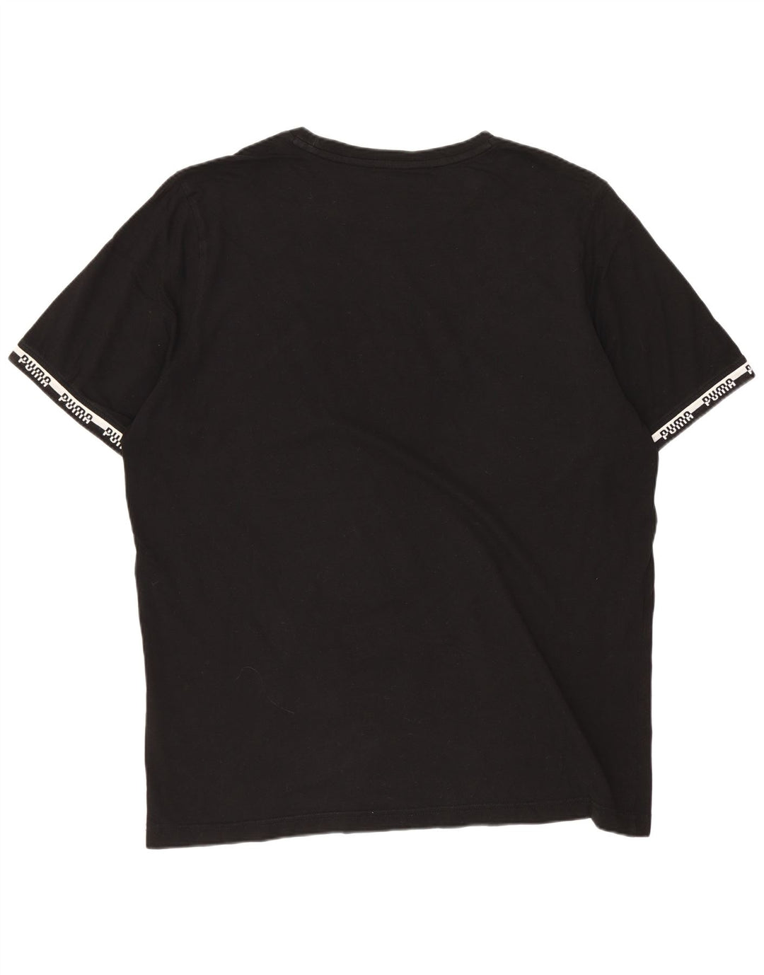Puma Herre Grafisk T-Shirt Top Stor Sort